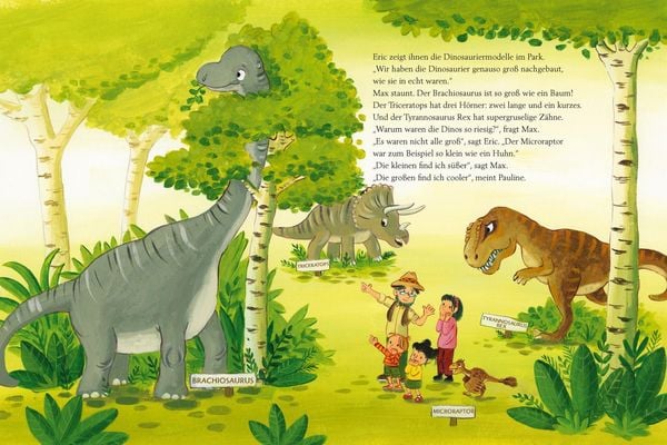 Produktbild: Max-Bilderb&uuml;cher: Max und die Dinosaurier