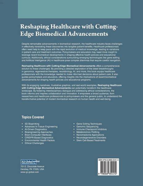 Produktbild: Reshaping Healthcare with Cutting-Edge Biomedical Advancements