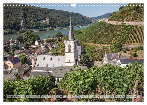 Produktbild: Romantisches Rheintal (Wandkalender 2026 DIN A3 quer), CALVENDO Monatskalender