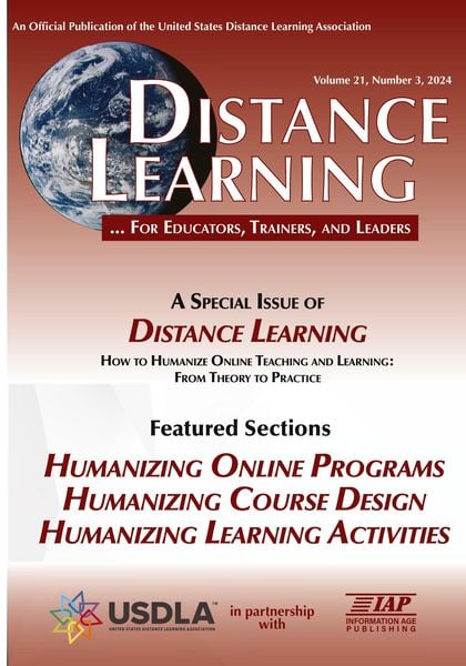 Produktbild: Distance Learning Vol 21 Issue 3