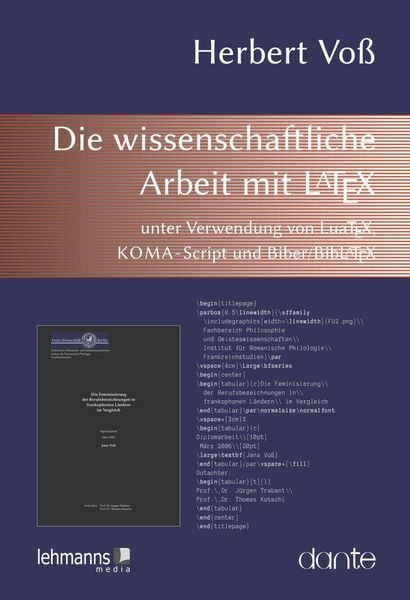 Produktbild: Die wissenschaftliche Arbeit mit LaTeX