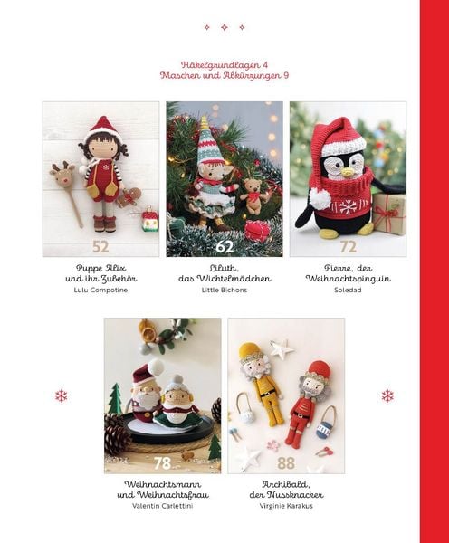 Produktbild: O du fr&ouml;hliche! Die gro&szlig;e Amigurumi-Christmas-Sammlung