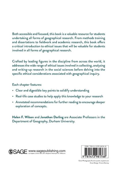 Produktbild: Research Ethics for Human Geography