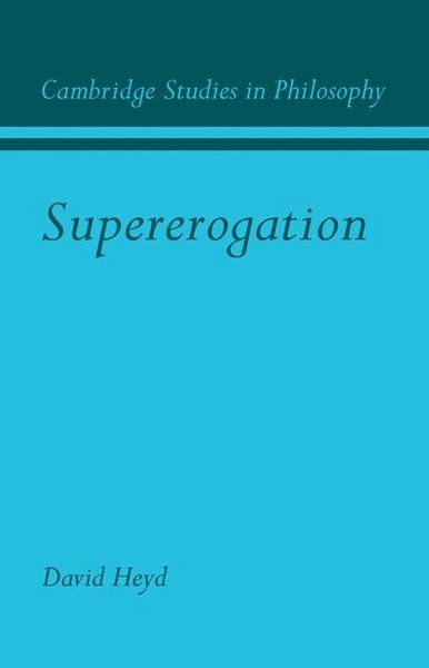 Produktbild: Supererogation