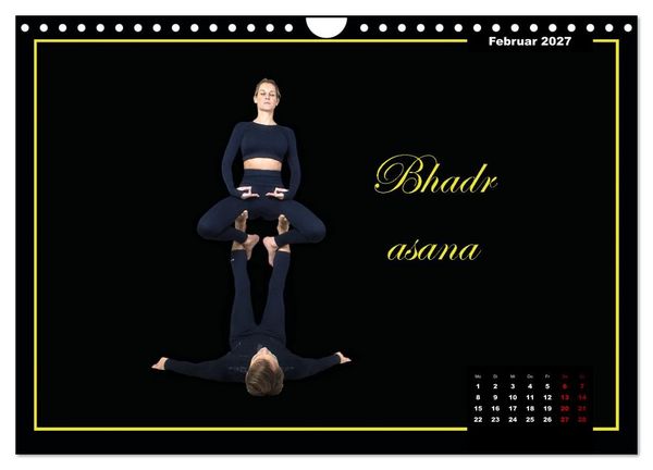 Produktbild: Yoga - Asana (Wandkalender 2027 DIN A4 quer), CALVENDO Monatskalender