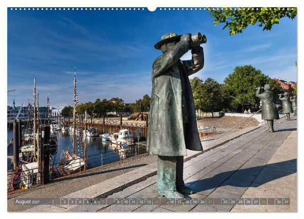Produktbild: Bremen-Nord - maritim und angenehm (hochwertiger Premium Wandkalender 2027 DIN A2 quer), Kunstdruck in Hochglanz