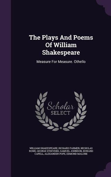 Produktbild: The Plays And Poems Of William Shakespeare