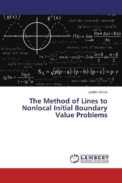Produktbild: The Method of Lines to Nonlocal Initial Boundary Value Problems