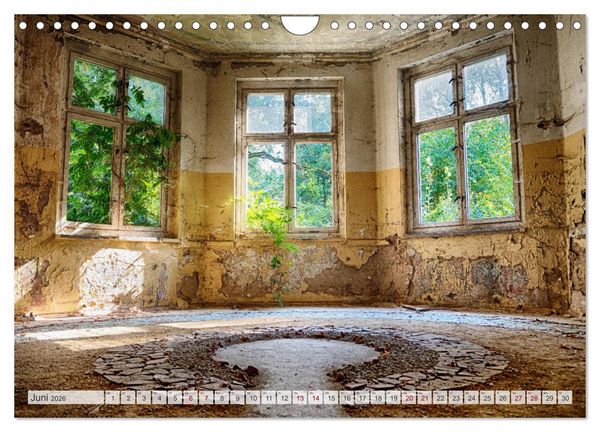 Produktbild: Lost Places Kalender - Daylight (Wandkalender 2026 DIN A4 quer), CALVENDO Monatskalender