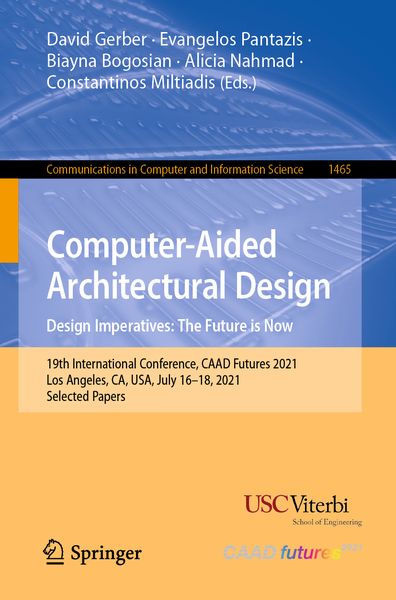 Produktbild: Computer-Aided Architectural Design. Design Imperatives: The Future is Now