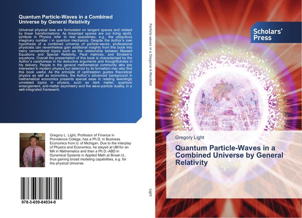 Produktbild: Quantum Particle-Waves in a Combined Universe by General Relativity