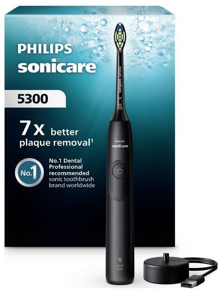 Produktbild: Philips Sonicare 5300 HX7101/01 Elektrische Zahnb&uuml;rste Schwarz
