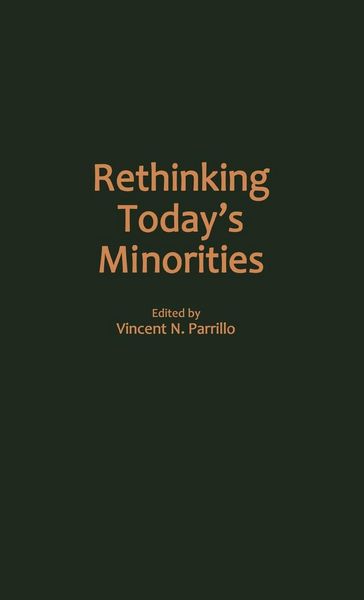 Produktbild: Rethinking Today's Minorities