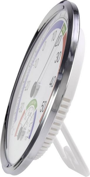 Produktbild: Thermo-/Hygrometer Silber TH101E