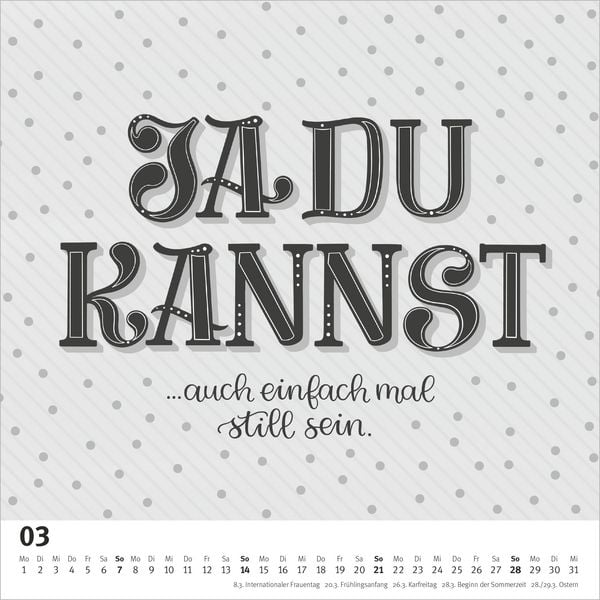 Produktbild: Funny Quotes im Quadrat 2027