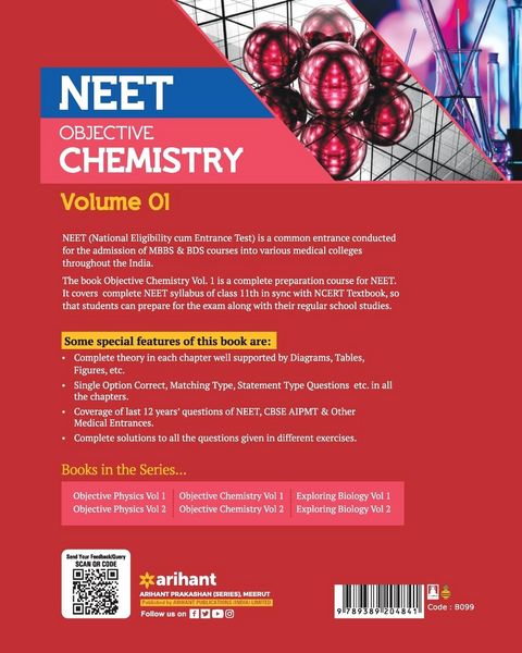 Produktbild: NEET Objective Chemistry Volume 1