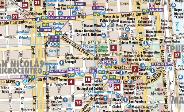 Produktbild: Buenos Aires, Borch Map