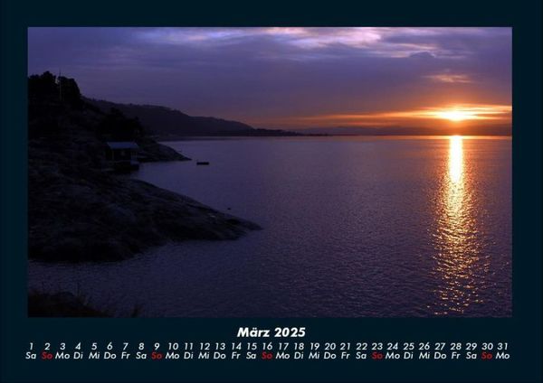 Produktbild: Sonnenunterg&auml;nge 2025 Fotokalender DIN A4