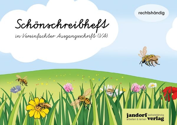 Schönschreibheft in VA - rechtshändig - Vereinfachte Ausgangsschrift, Geheftet von Anja Wachendorf, Jandorfverlag KG, 9783960811602