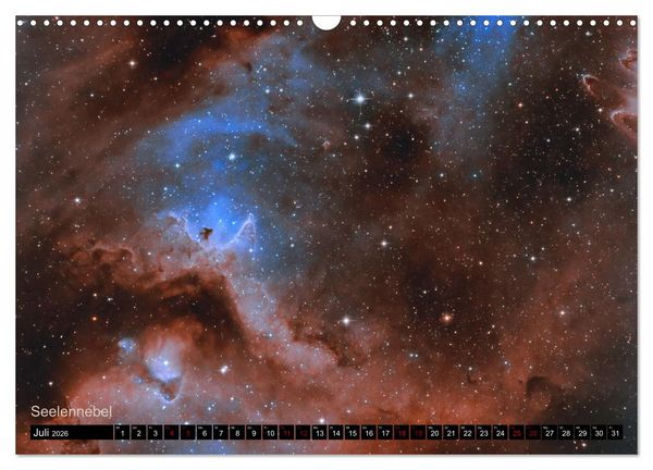 Produktbild: Deep Sky Kalender (Wandkalender 2026 DIN A3 quer), CALVENDO Monatskalender