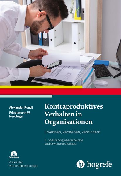 Produktbild: Kontraproduktives Verhalten in Organisationen