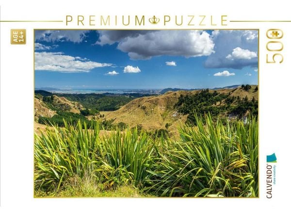CALVENDO Puzzle Coromandel Peninsula - Nordinsel Neuseeland | 500 Teile Lege-Größe 48 × 36 cm Foto-Puzzle für Erwachsene