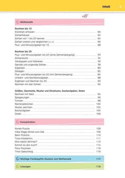 Produktbild: Bibi & Tina: Mein &Uuml;bungsbuch f&uuml;r die 1. Klasse