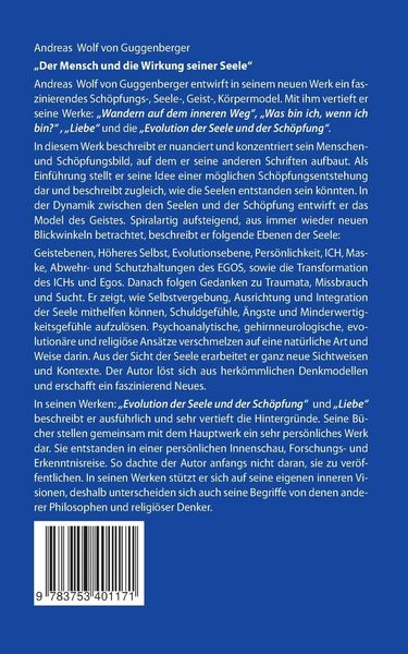 Produktbild: Der Mensch und die Wirkung seiner Seele