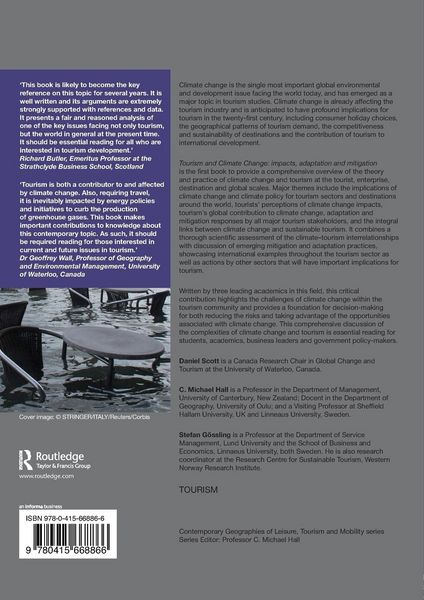 Produktbild: Tourism and Climate Change