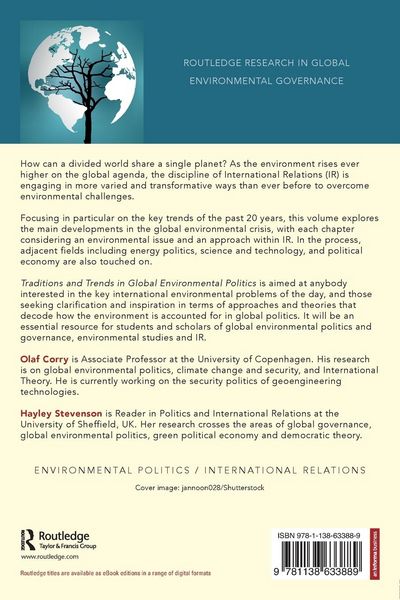 Produktbild: Traditions and Trends in Global Environmental Politics