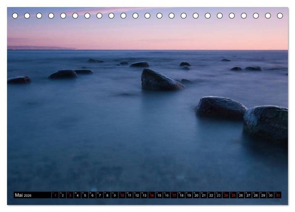 Produktbild: Binz Zingst 2026 (Tischkalender 2026 DIN A5 quer), CALVENDO Monatskalender