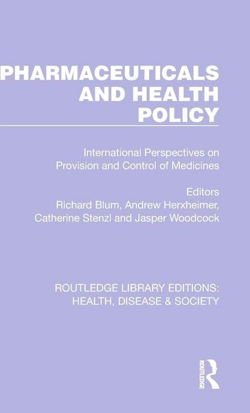 Produktbild: Pharmaceuticals and Health Policy