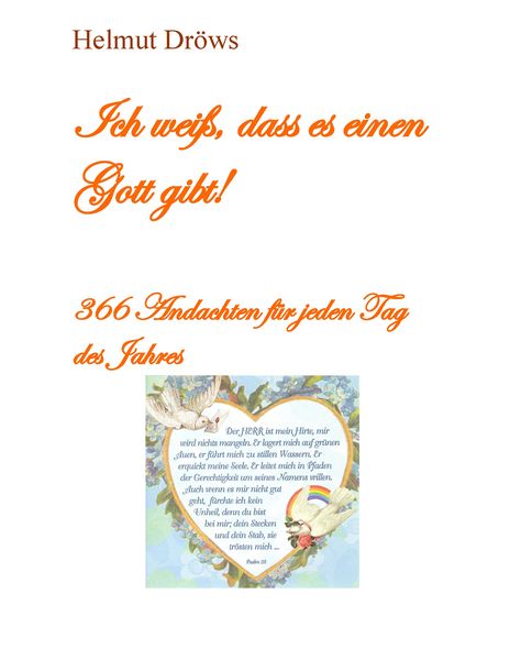 Produktbild: Ich wei&szlig;, dass es einen Gott gibt