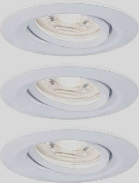 Produktbild: Paulmann 92971 EBL Nova mini Plus Coin LED-Einbauleuchte 3er Set 4.20W Wei&szlig;