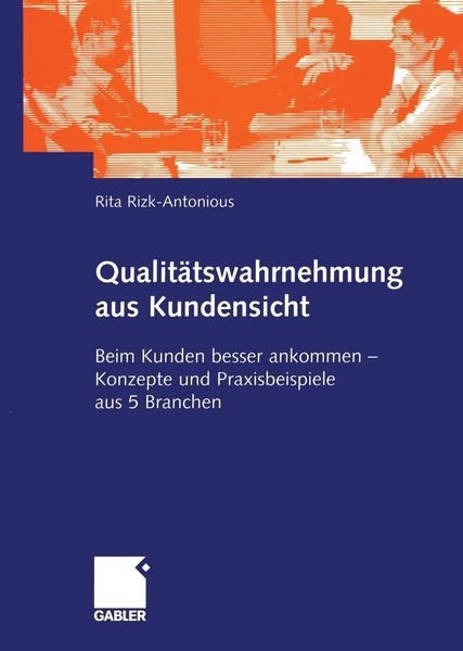 Produktbild: Qualit&auml;tswahrnehmung aus Kundensicht