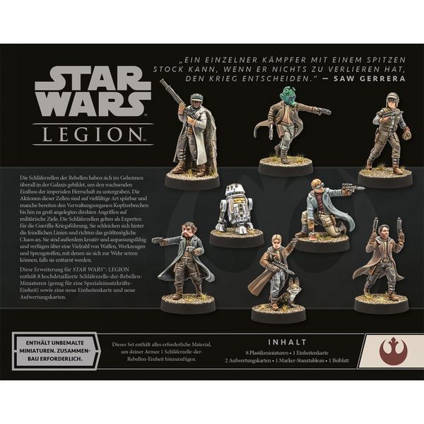 Produktbild: Star Wars Legion - Schl&auml;ferzelle der Rebellen DE