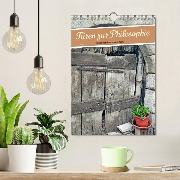 Produktbild: T&uuml;ren zur Philosophie (Wandkalender 2026 DIN A4 hoch), CALVENDO Monatskalender