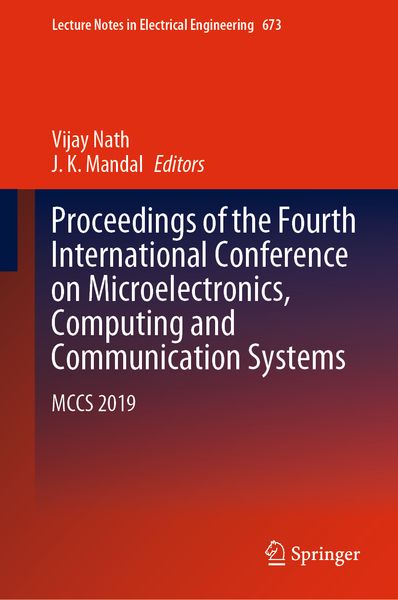 Produktbild: Proceedings of the Fourth International Conference on Microelectronics, Computing and Communication Systems