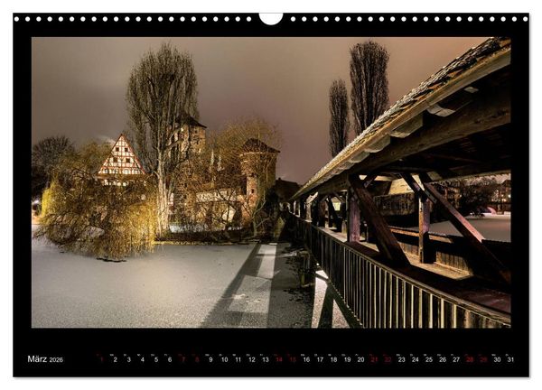 Produktbild: Historisches N&uuml;rnberg (Wandkalender 2026 DIN A3 quer), CALVENDO Monatskalender