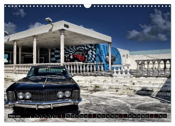 Produktbild: Florida Junk Cars (Wandkalender 2026 DIN A3 quer), CALVENDO Monatskalender