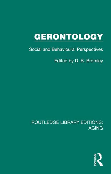 Produktbild: Gerontology