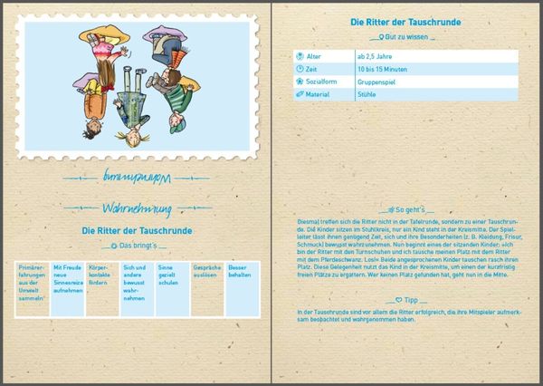 Produktbild: Die U3-Spielekartei - Gefühle, Rituale, Wahrnehmung (Spiel)