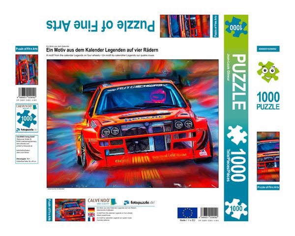 Produktbild: CALVENDO Puzzle Ein Motiv aus dem Kalender Legenden auf vier R&auml;dern | 1000 Teile Lege-Gr&ouml;&szlig;e 64x48cm Foto-Puzzle f&uuml;r gl&uuml;ckliche Stunden
