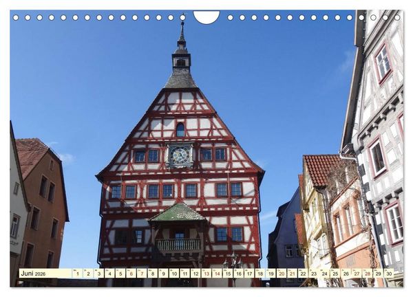Produktbild: Unterwegs in Besigheim (Wandkalender 2026 DIN A4 quer), CALVENDO Monatskalender