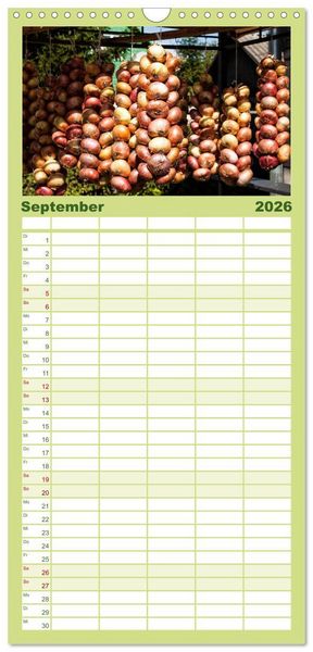 Produktbild: Familienplaner 2026 - Das Baltikum - Unterwegs in faszinierenden Kulturlandschaften mit 5 Spalten (Wandkalender, 21 x 45 cm) CALVENDO