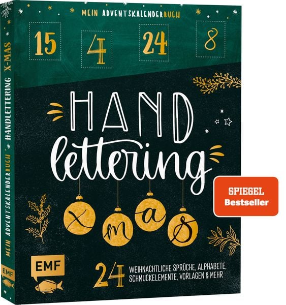 Mein Adventskalender-Buch: Handlettering X-Mas!