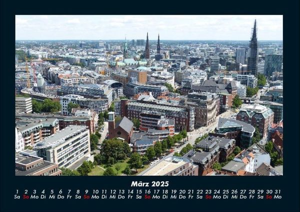 Produktbild: Hamburg 2025 Fotokalender DIN A4