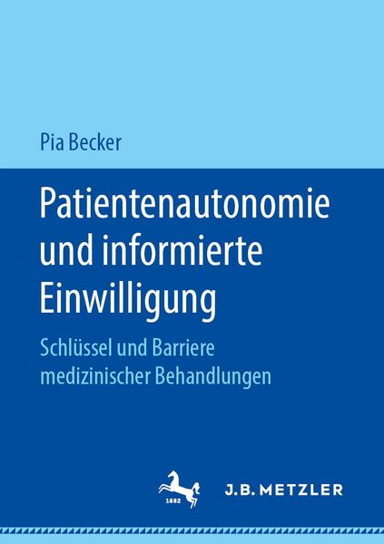 Produktbild: Patientenautonomie und informierte Einwilligung