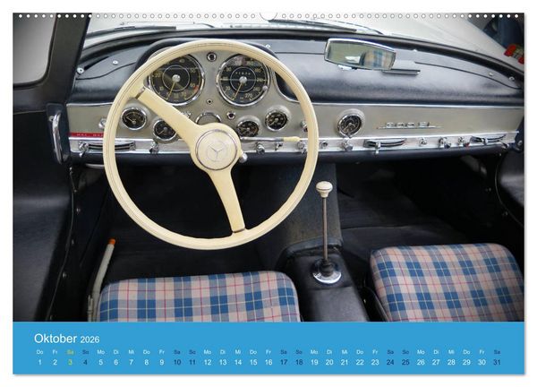 Produktbild: Mercedes Classics (hochwertiger Premium Wandkalender 2026 DIN A2 quer), Kunstdruck in Hochglanz
