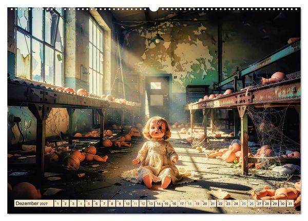Produktbild: Lost Places &ndash; Stille Zeugen der Vergangenheit (Wandkalender 2027 DIN A2 quer), CALVENDO Monatskalender